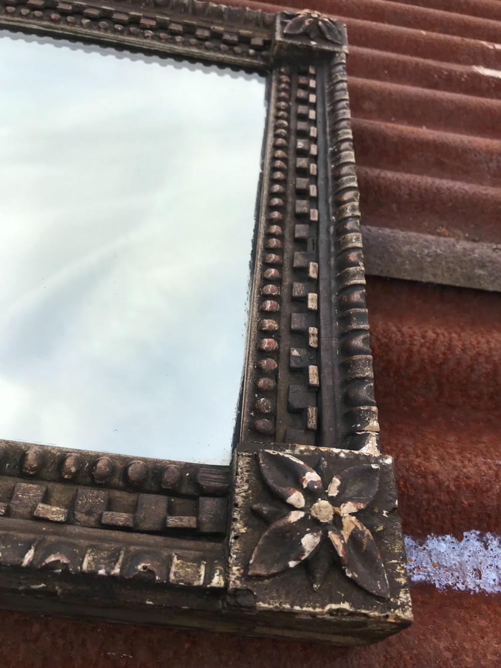 Antique Mirror View VI
