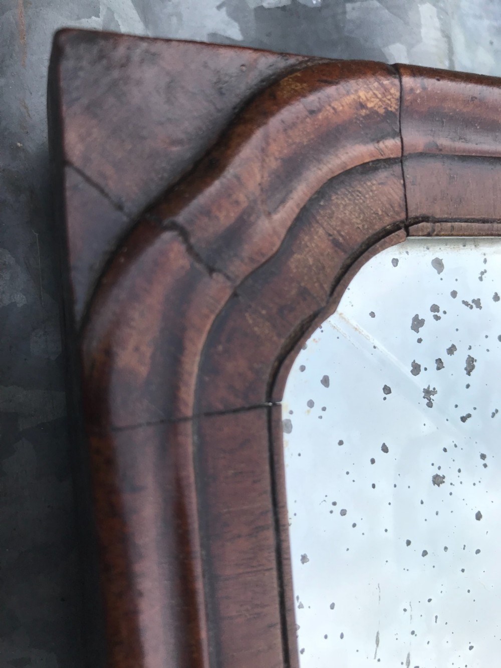 Georgian Walnut Mirror  View V
