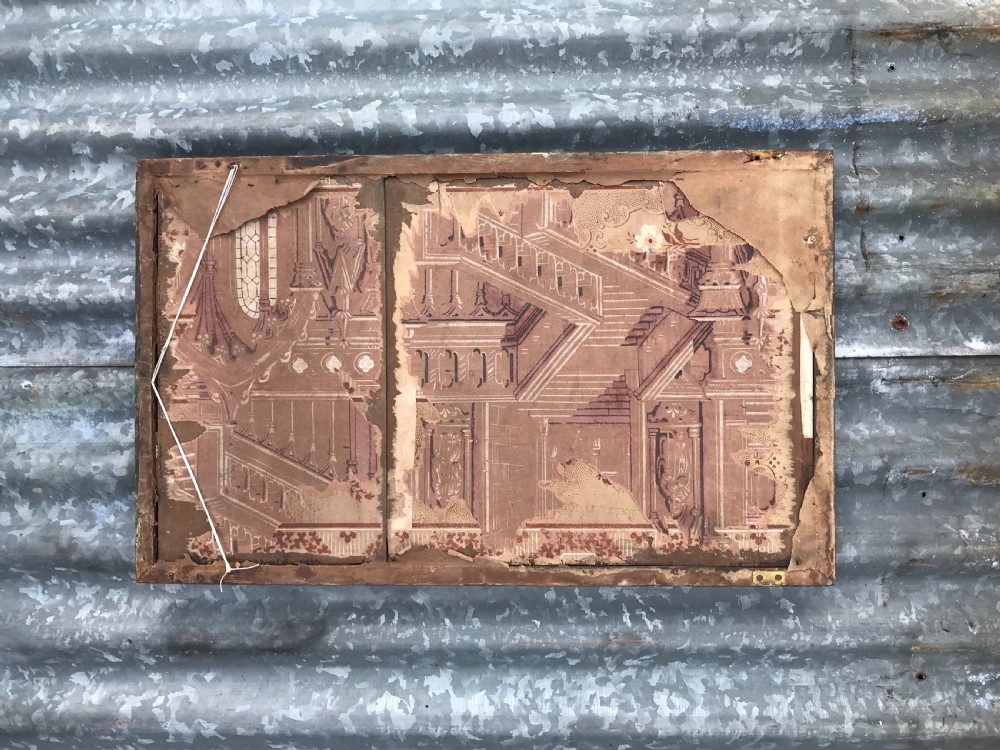 Georgian Walnut Mirror  View VI