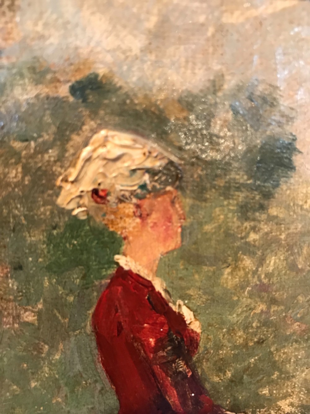 Antique Oil Painting  View II