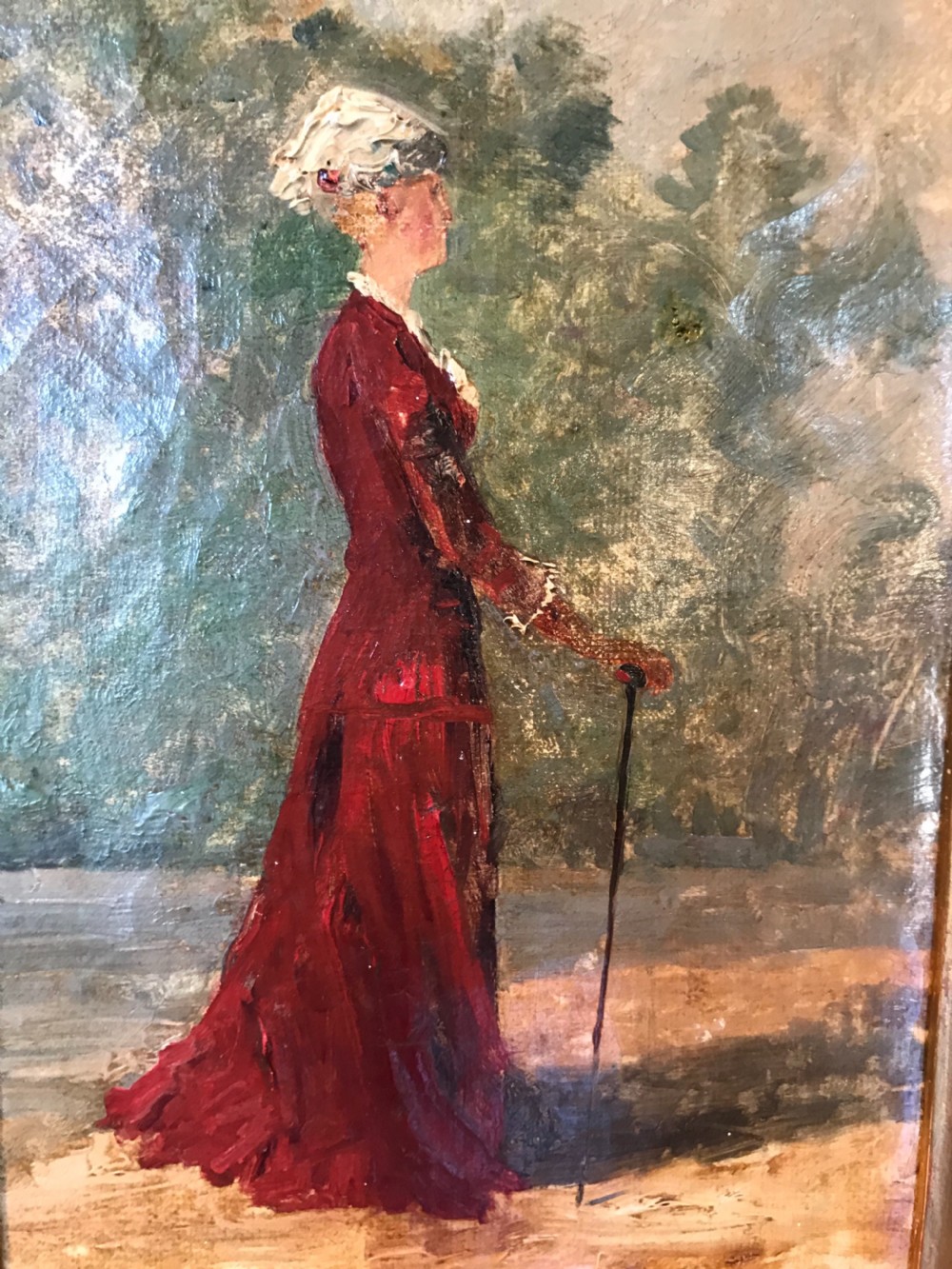 Antique Oil Painting  View III