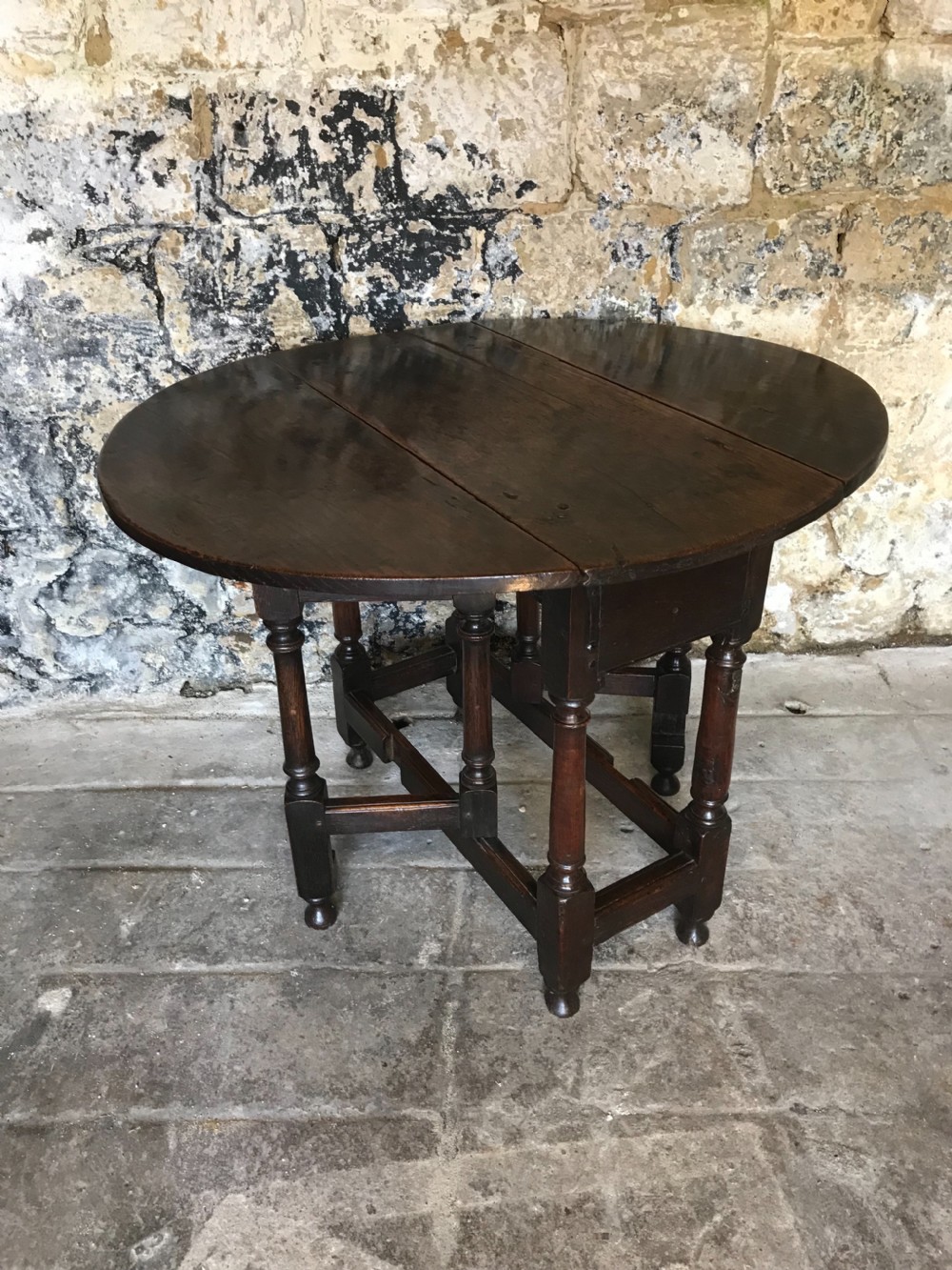 Small Oak Gateleg Table View II