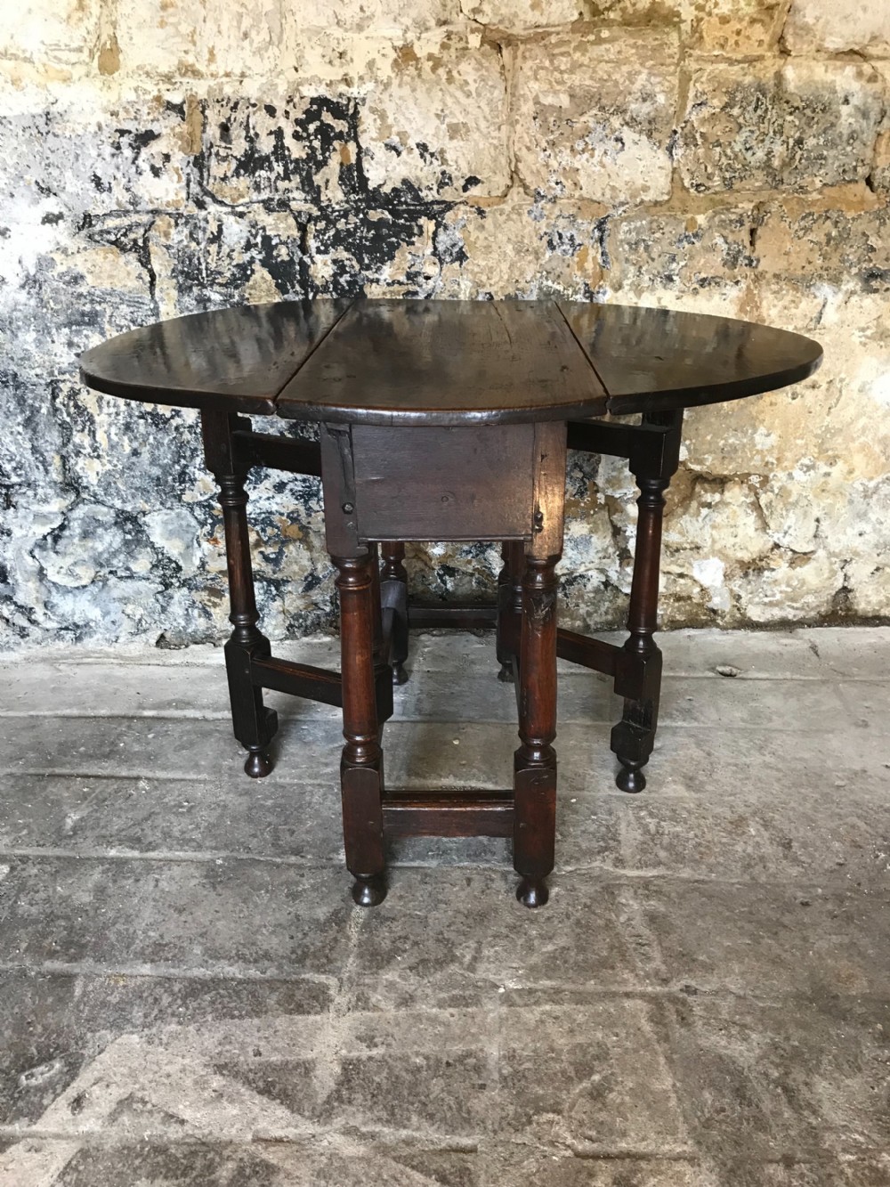 Small Oak Gateleg Table View IV