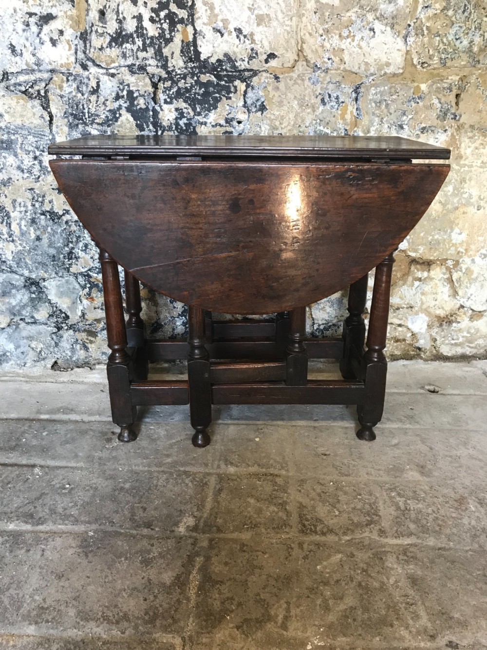 Small Oak Gateleg Table View VI