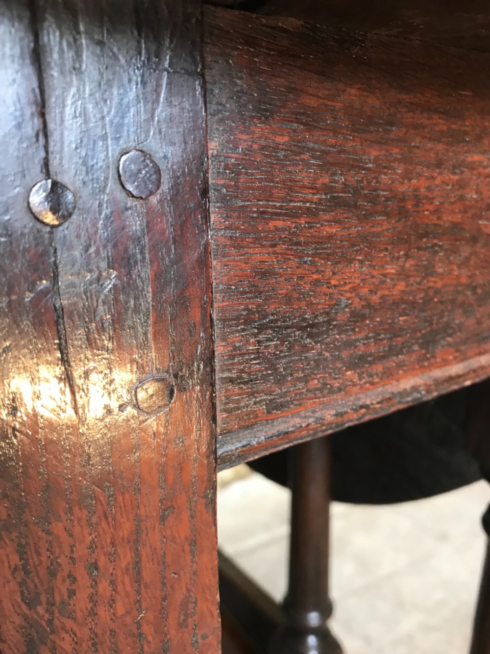 Small Oak Gateleg Table View IX
