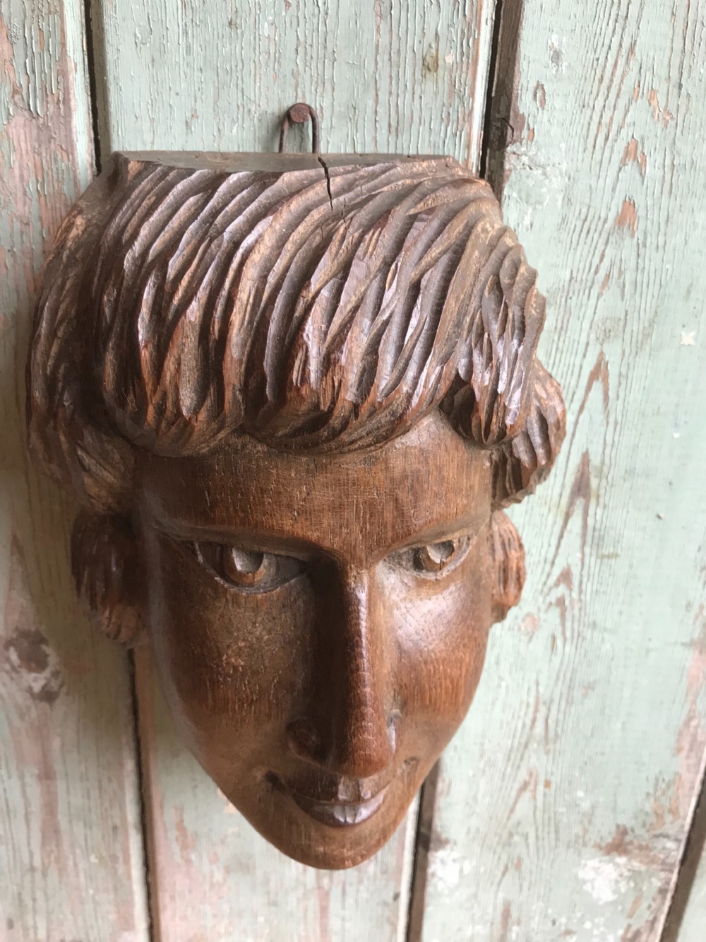 Early Oak Carving View V