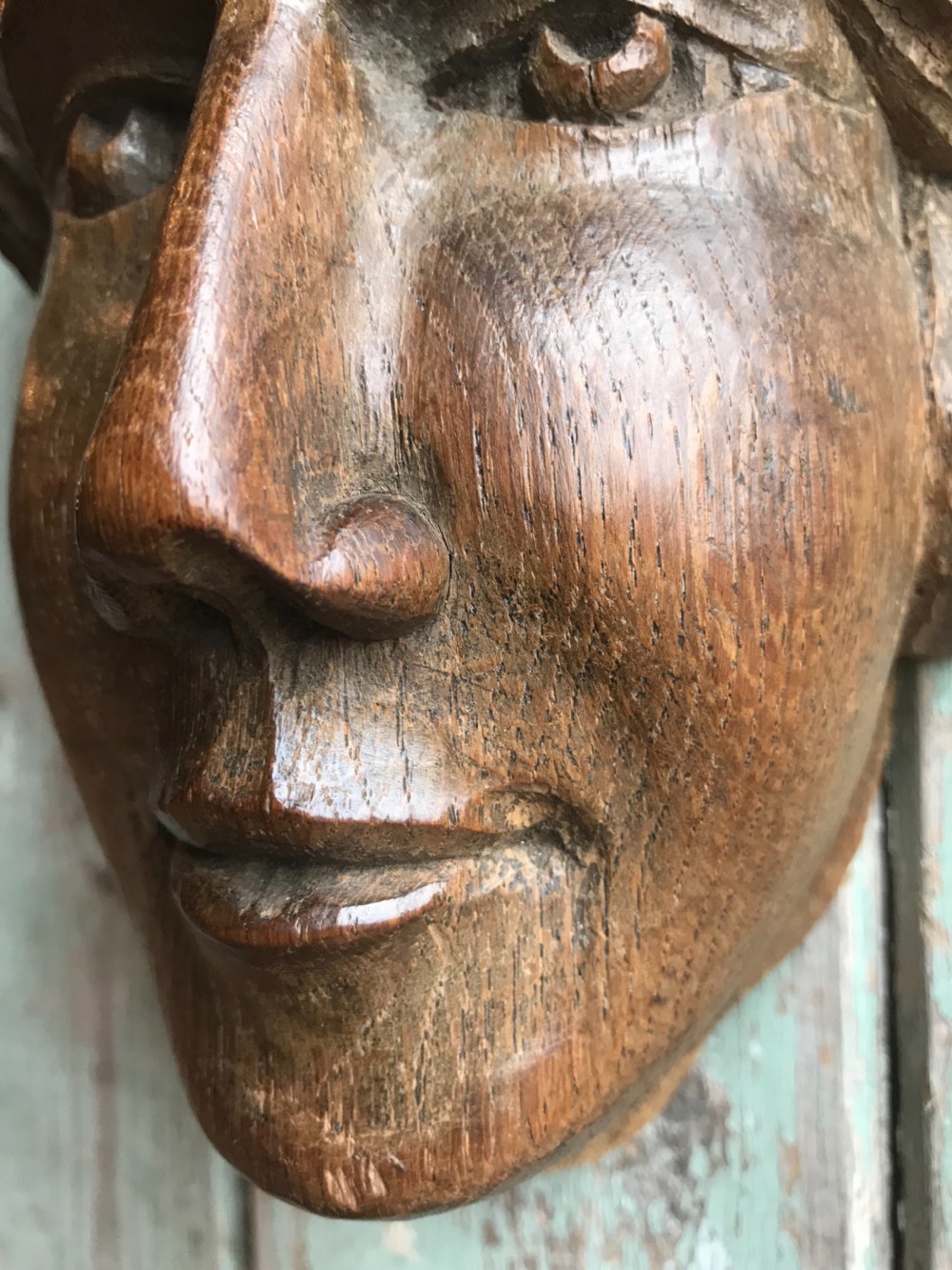 Early Oak Carving View VI