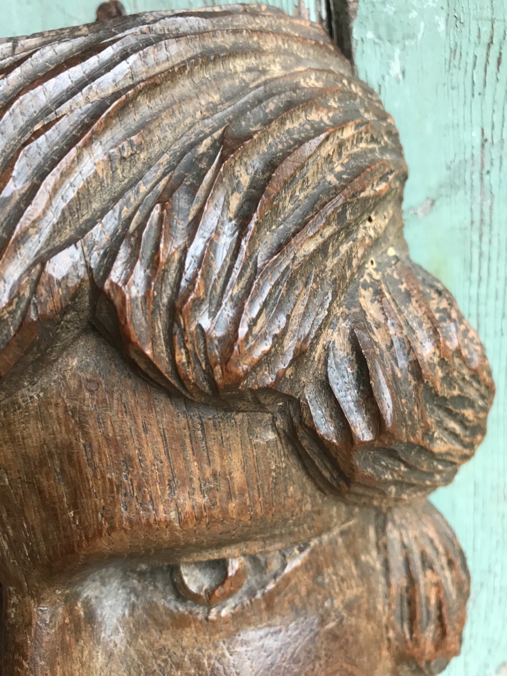 Early Oak Carving View VII