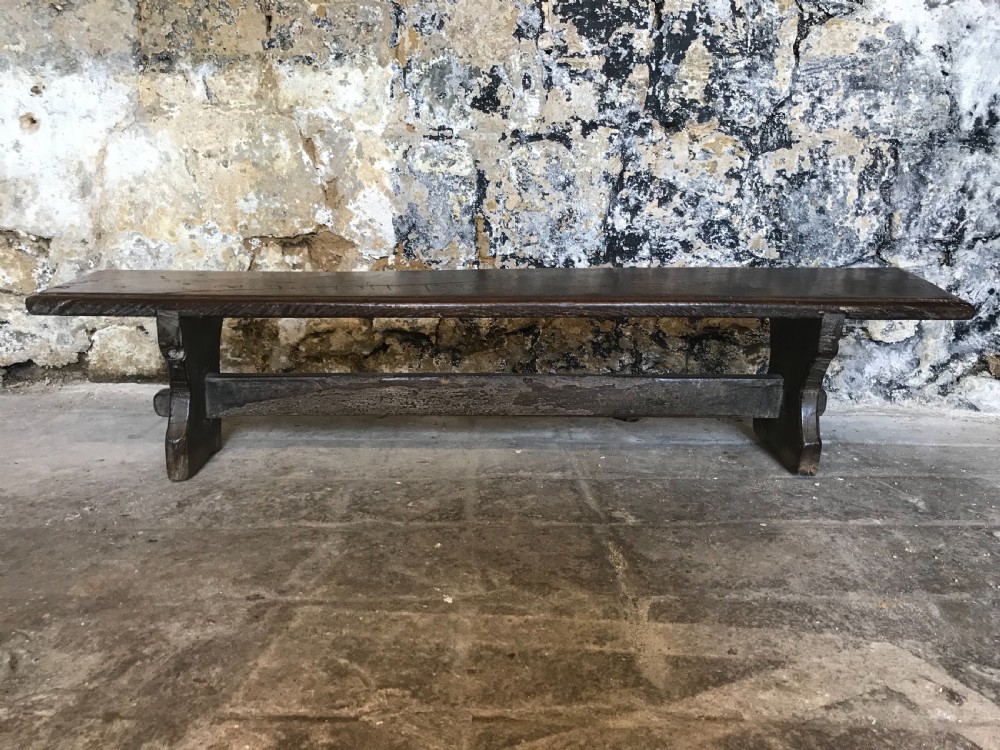 Early Oak Child’s Bench View IV
