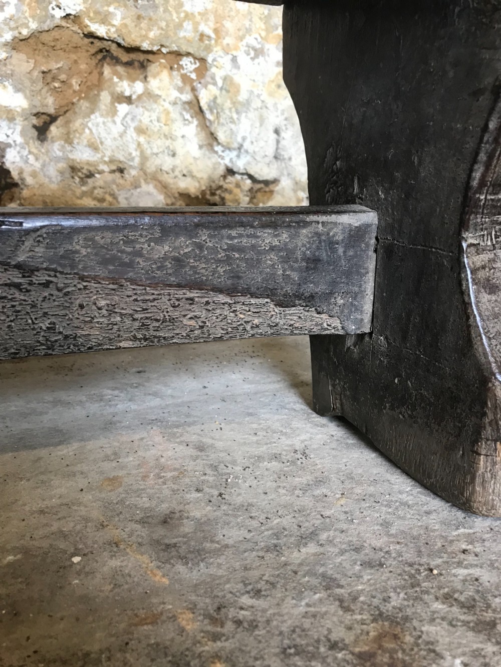 Early Oak Child’s Bench View V