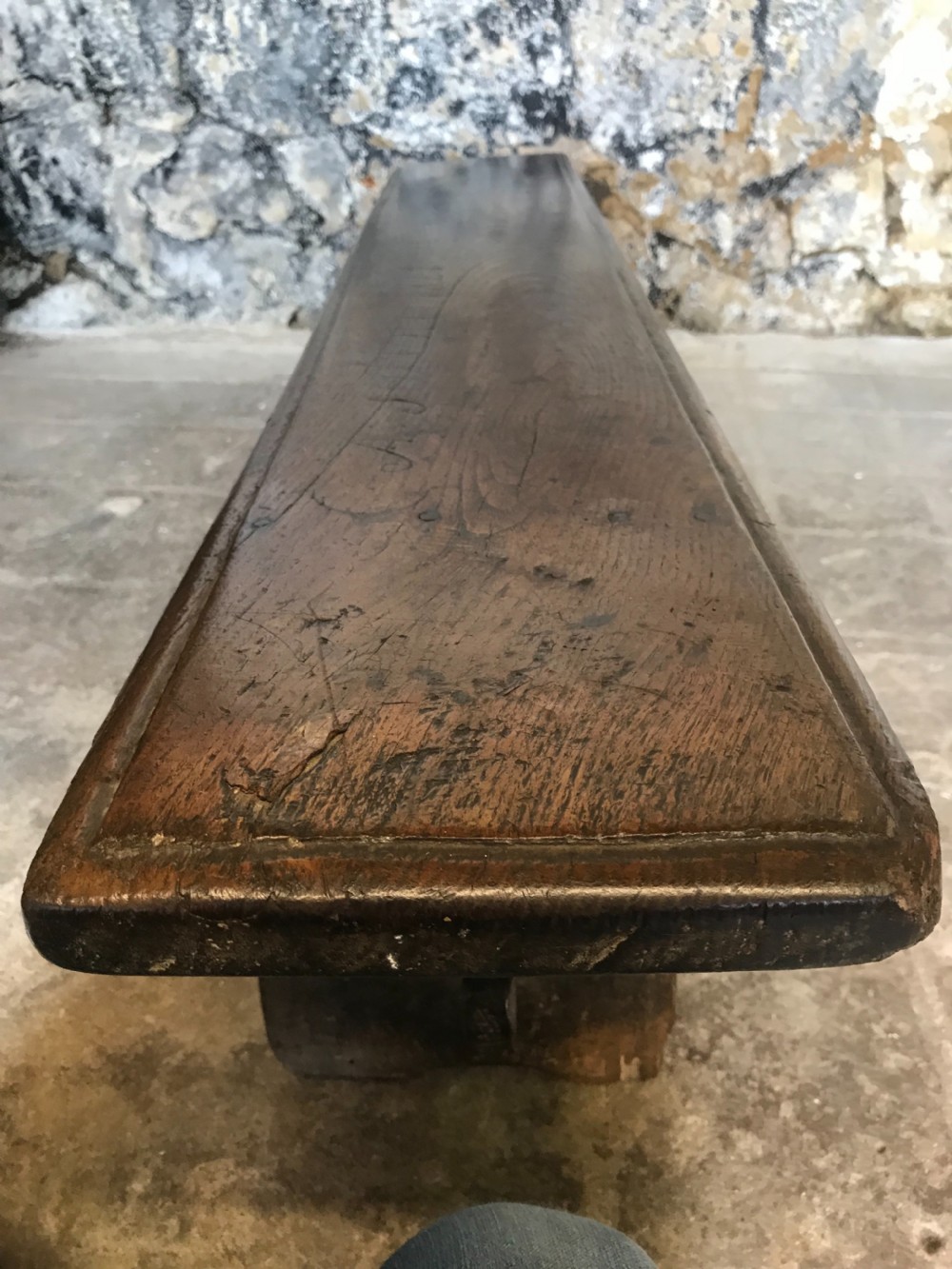 Early Oak Child’s Bench View X