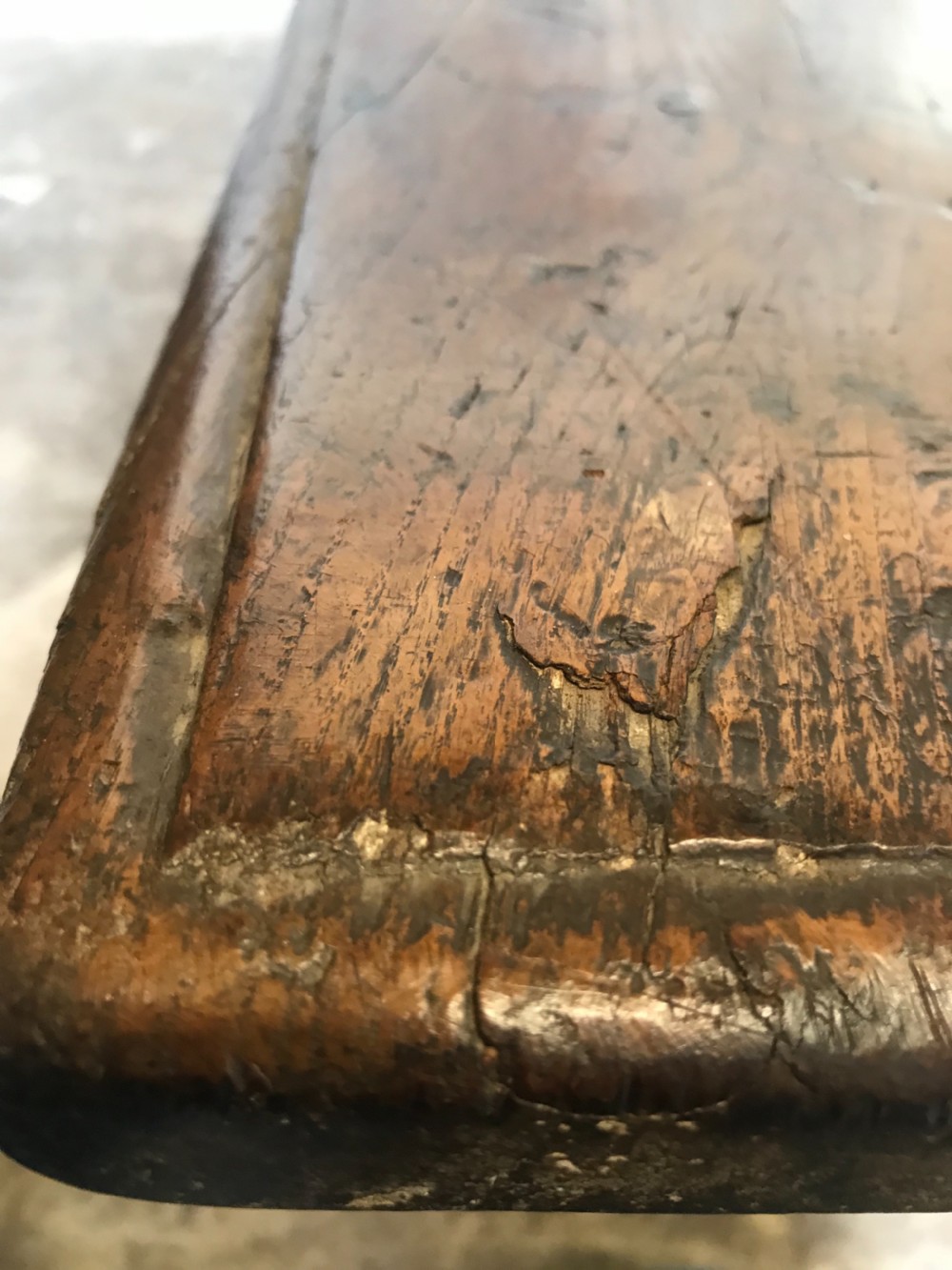 Early Oak Child’s Bench View XI