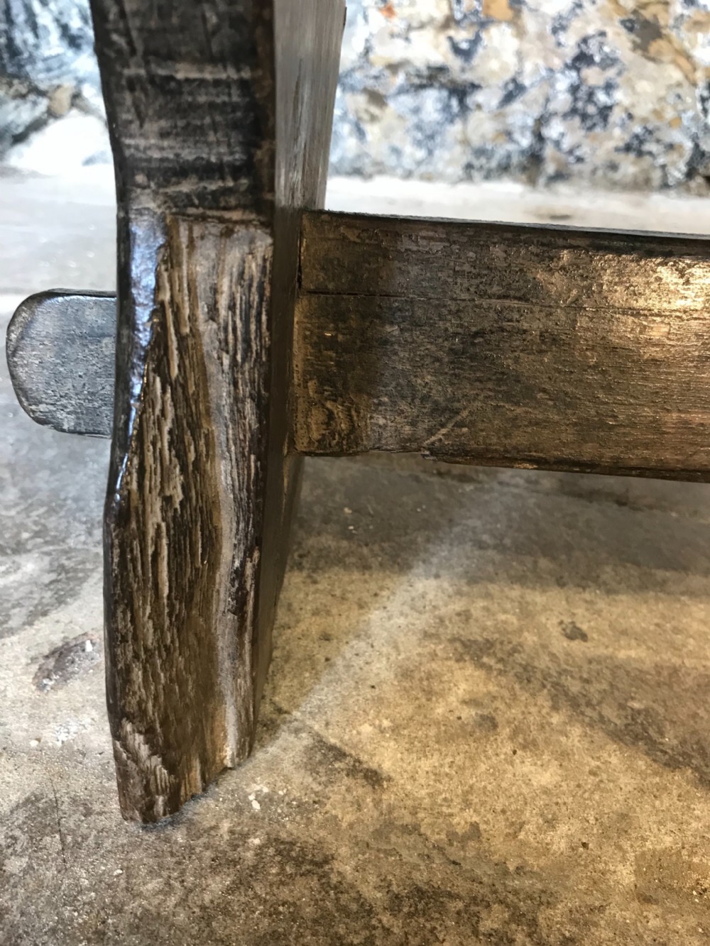 Early Oak Child’s Bench View XII