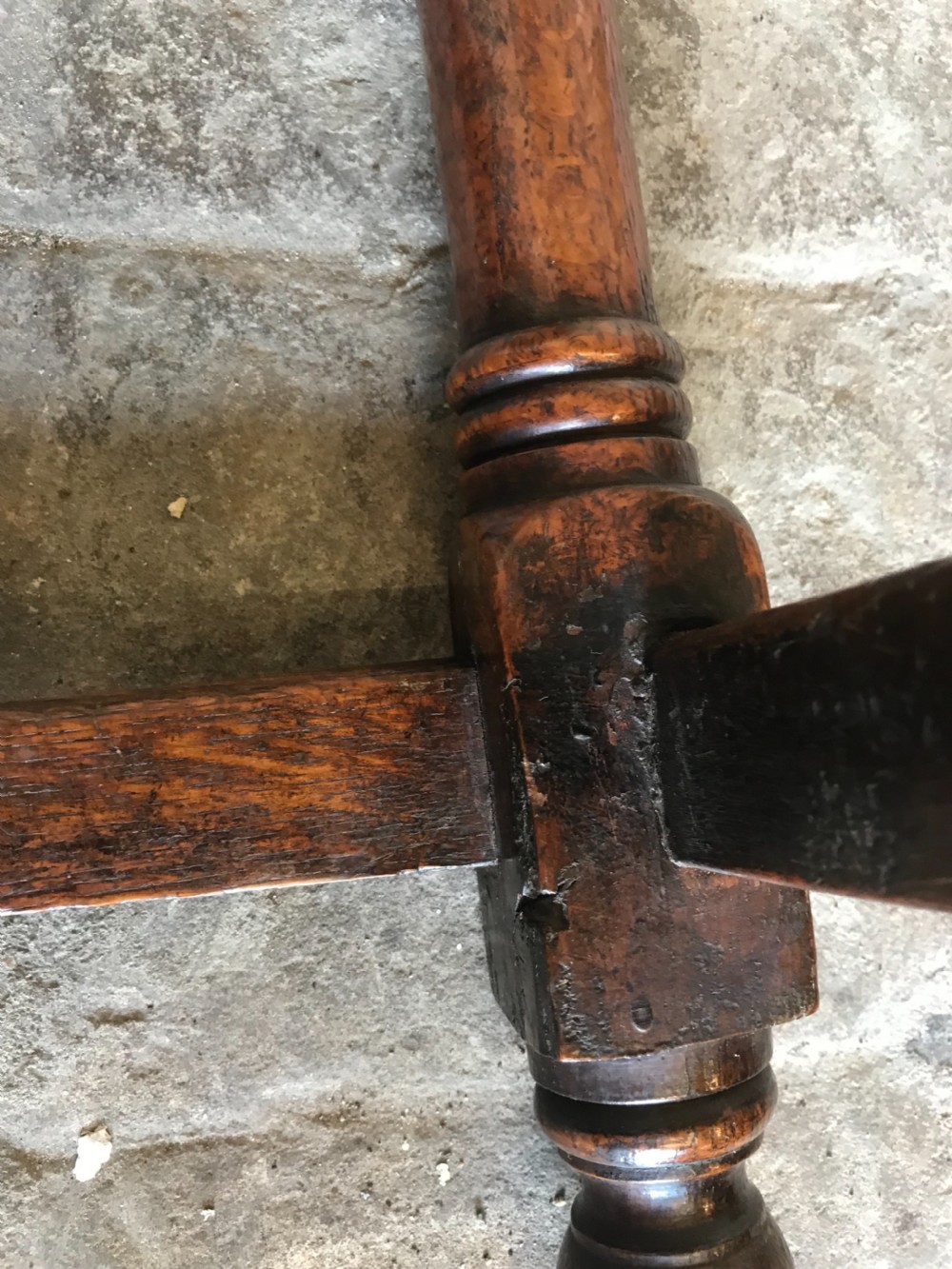 Large Welsh Oak Stool View VII