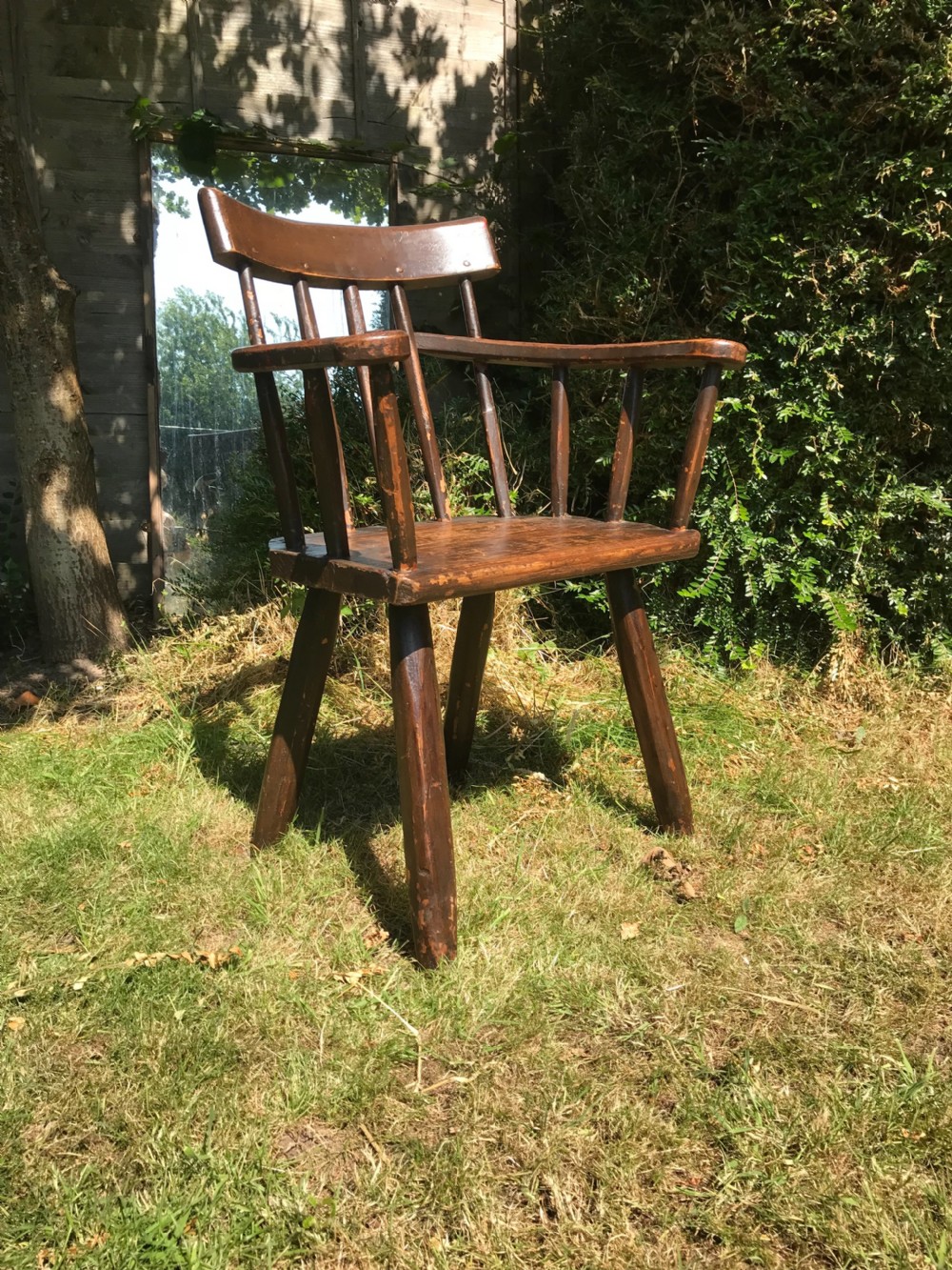 Antique primitive chair