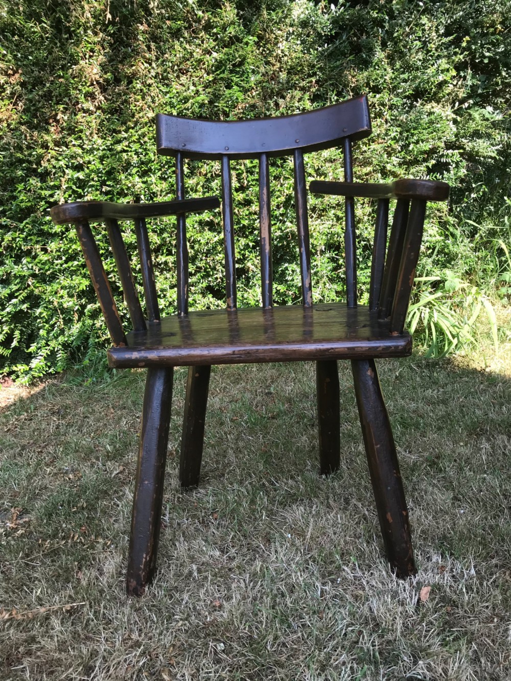 Antique primitive chair View II