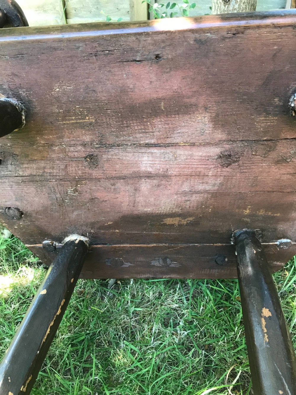 Antique primitive chair View VIII