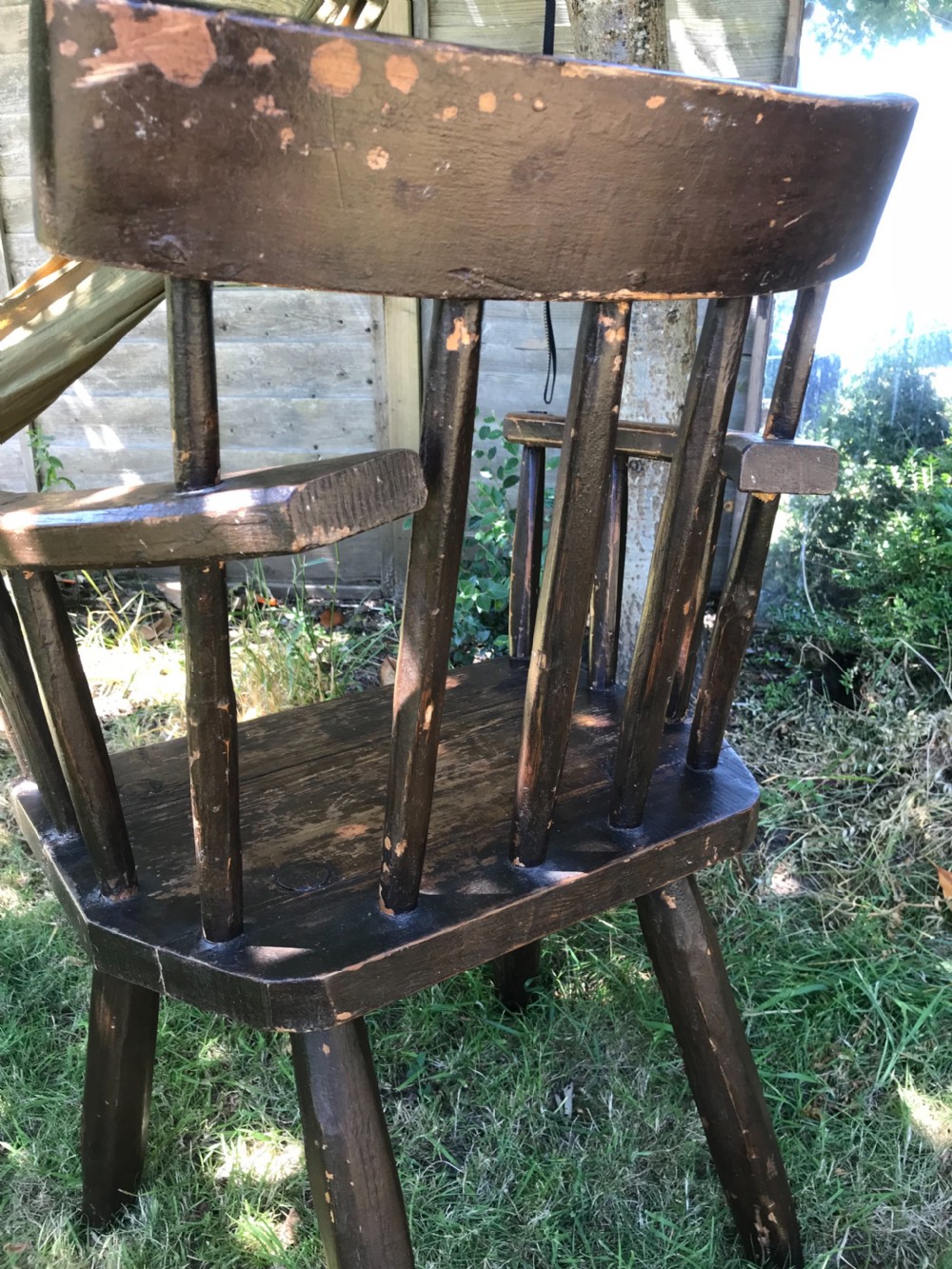 Antique primitive chair View X