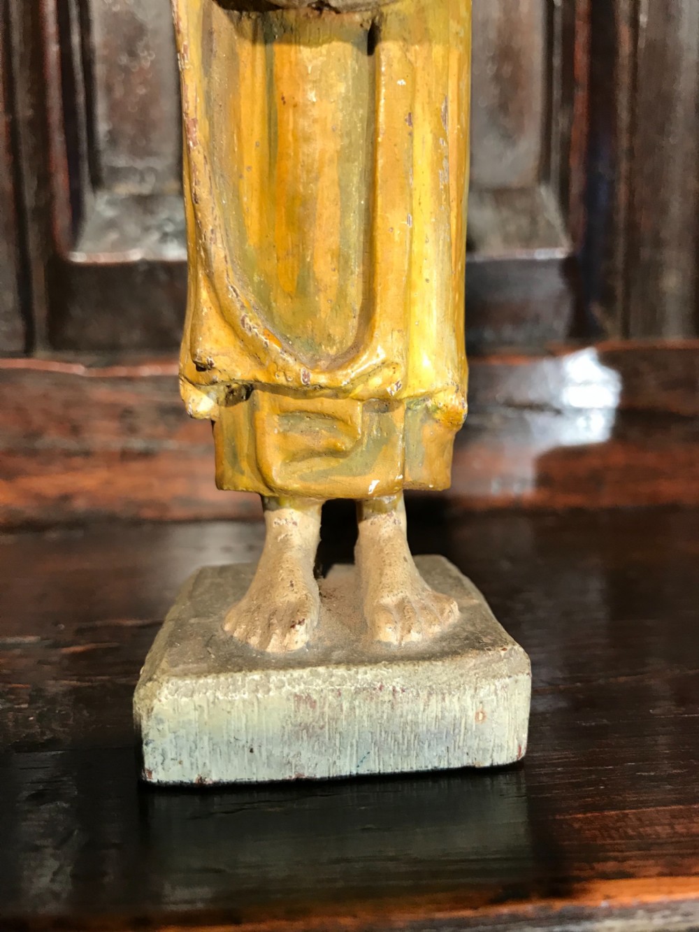 Antique carved wood figures View XI