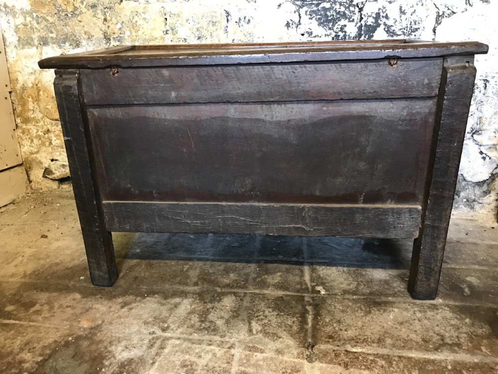 Early oak coffer View IX