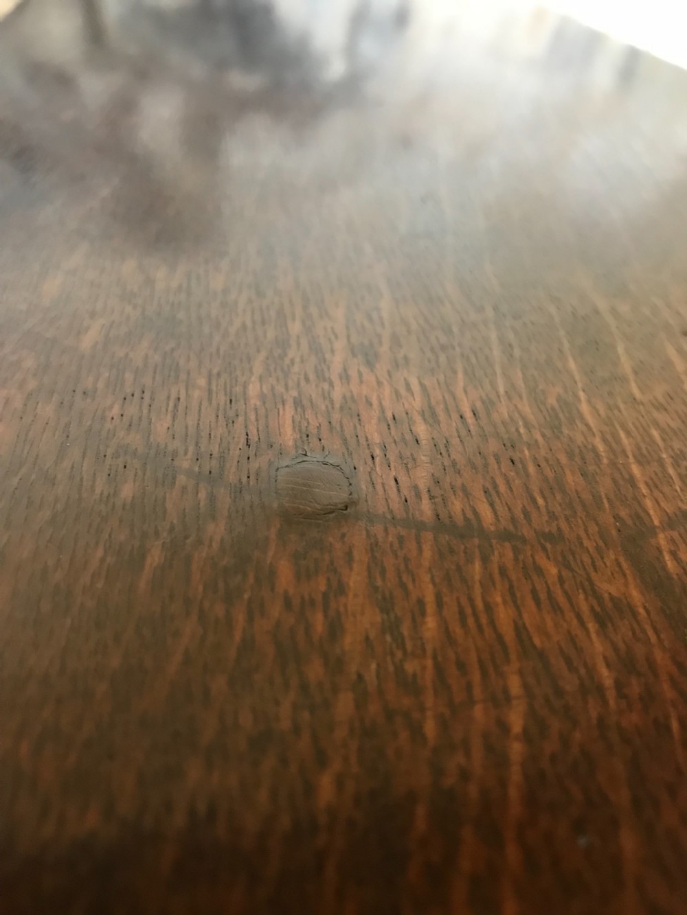 Oak gateleg side table View XI