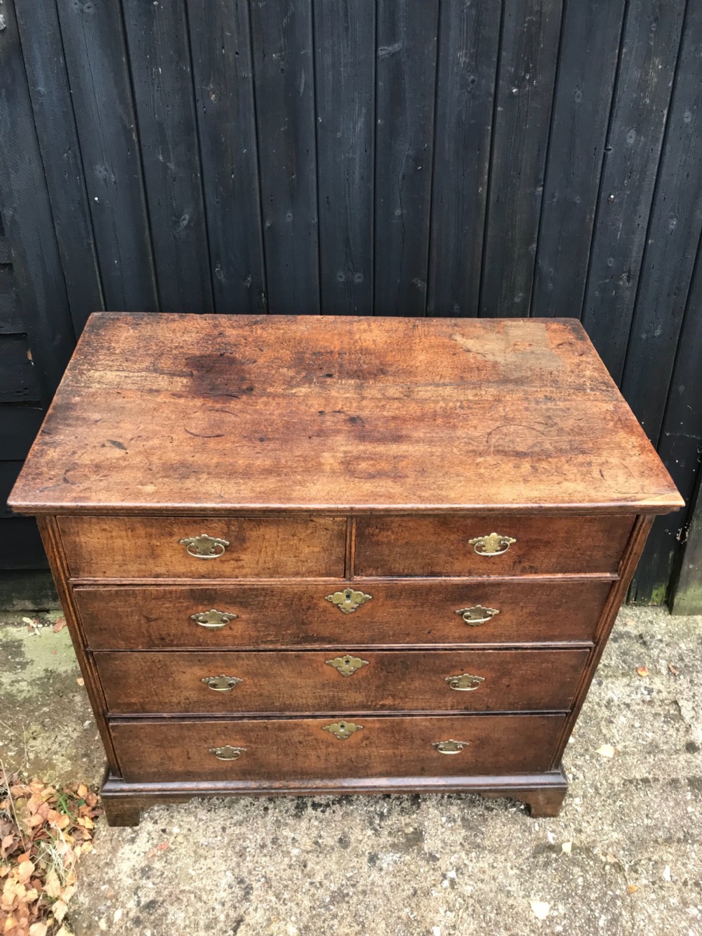 Georgian Oak Chest of Drawers  View III