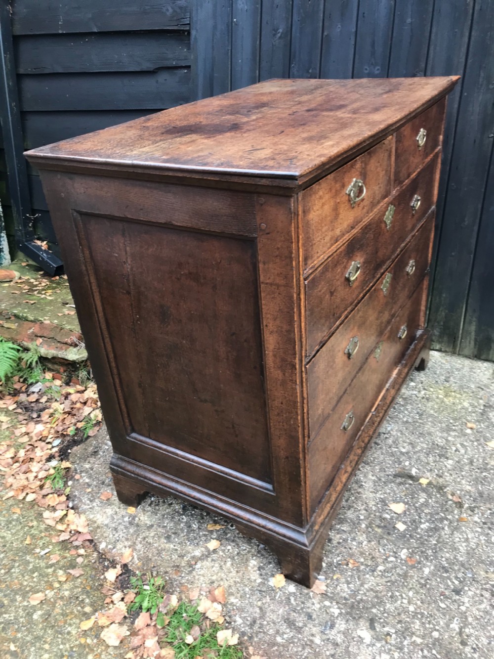 Georgian Oak Chest of Drawers  View X