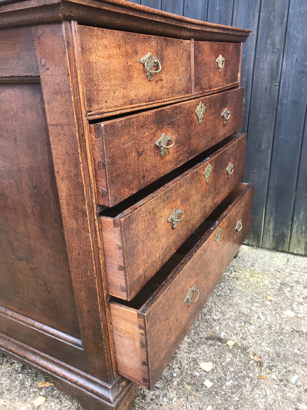 Georgian Oak Chest of Drawers  View XII