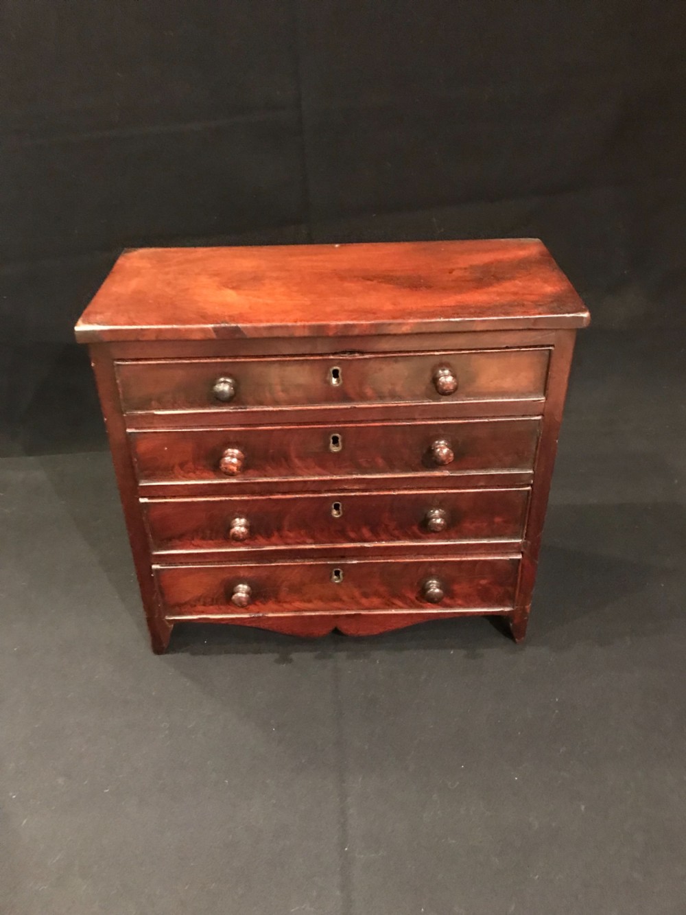 Antique Tabletop Chest of Drawers  View III