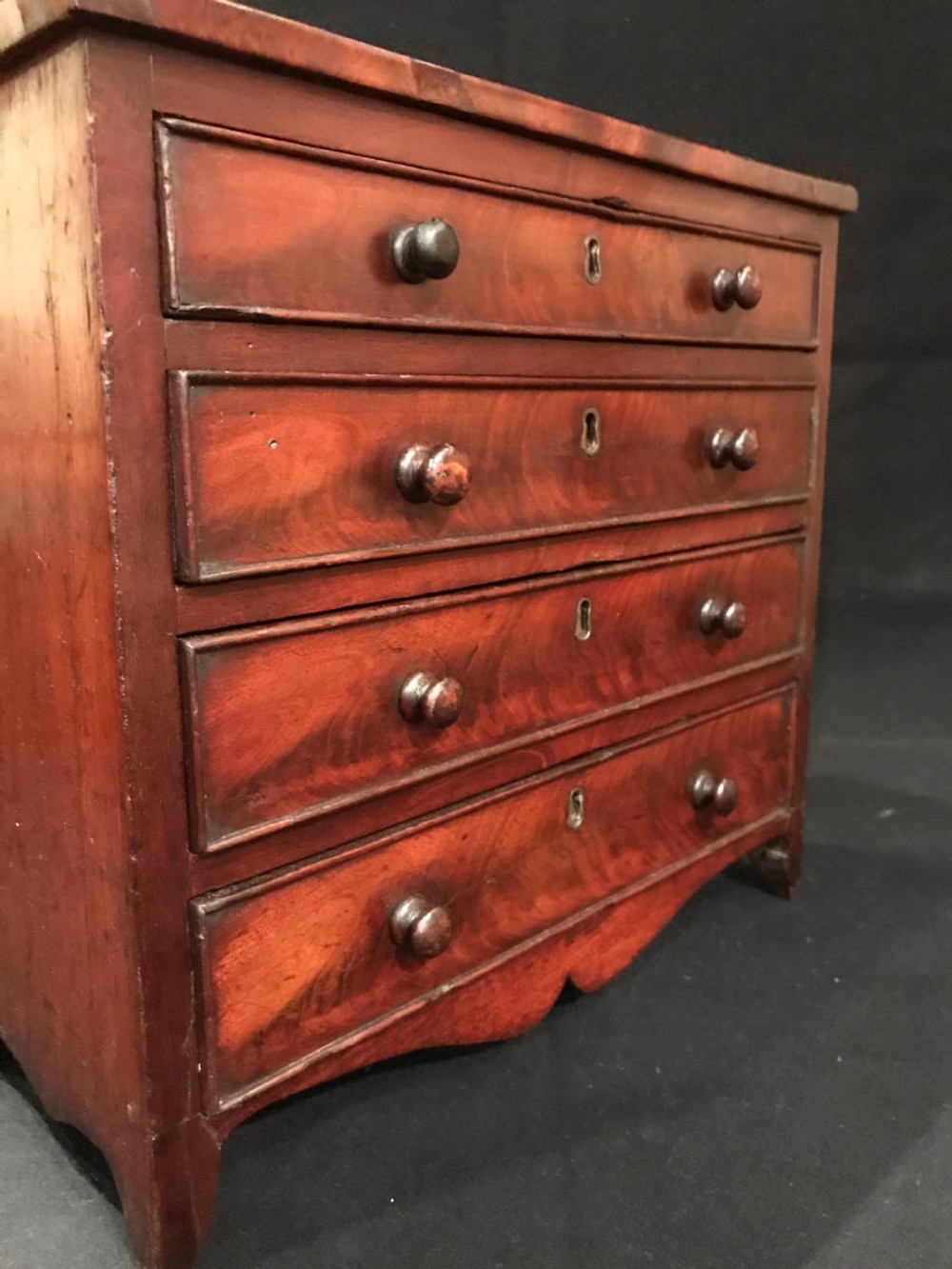 Antique Tabletop Chest of Drawers  View IV