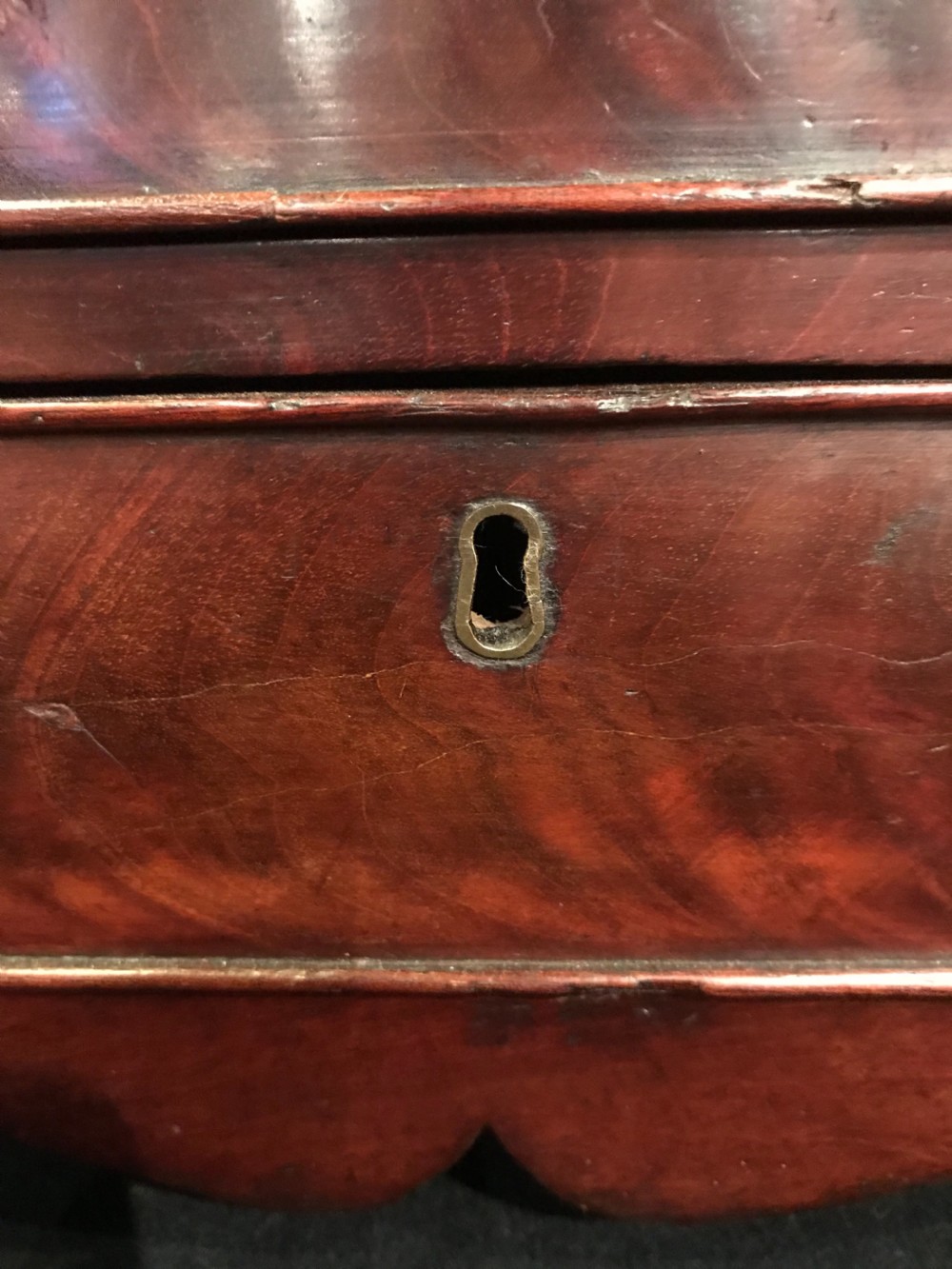 Antique Tabletop Chest of Drawers  View XIII