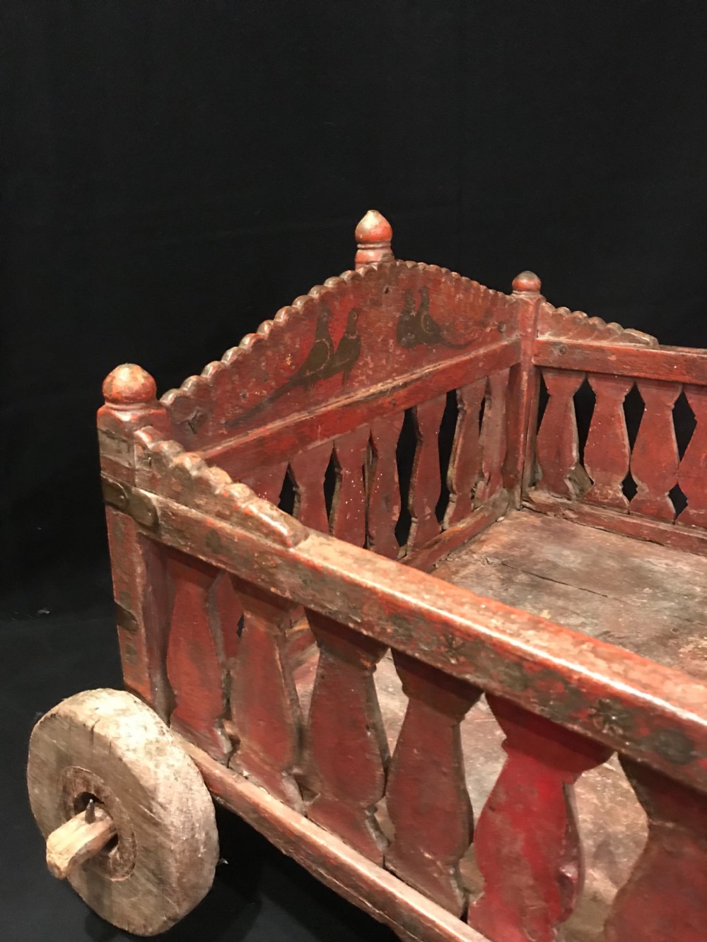 Antique Indian Cart View IV