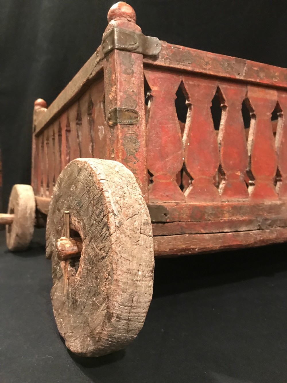 Antique Indian Cart View VI