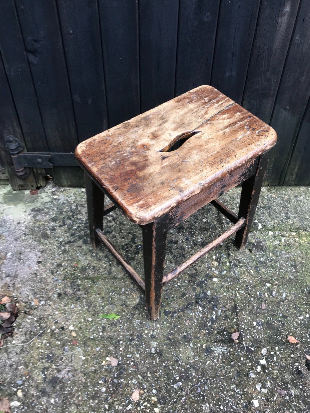 Antique Country Stool View III