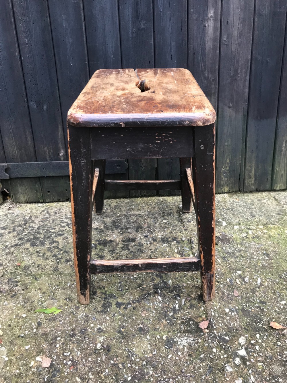 Antique Country Stool View VI