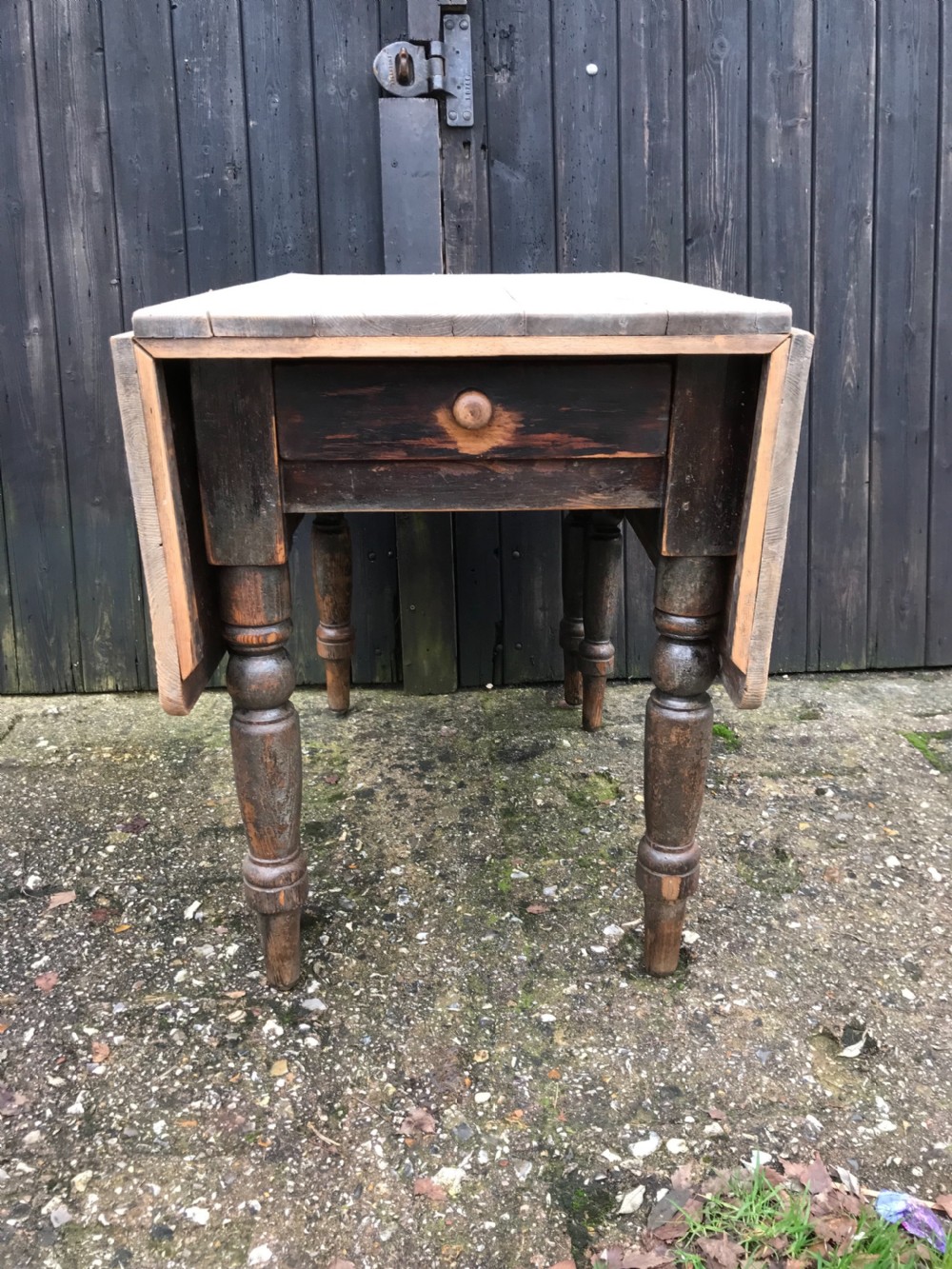 Antique Pine Table View III