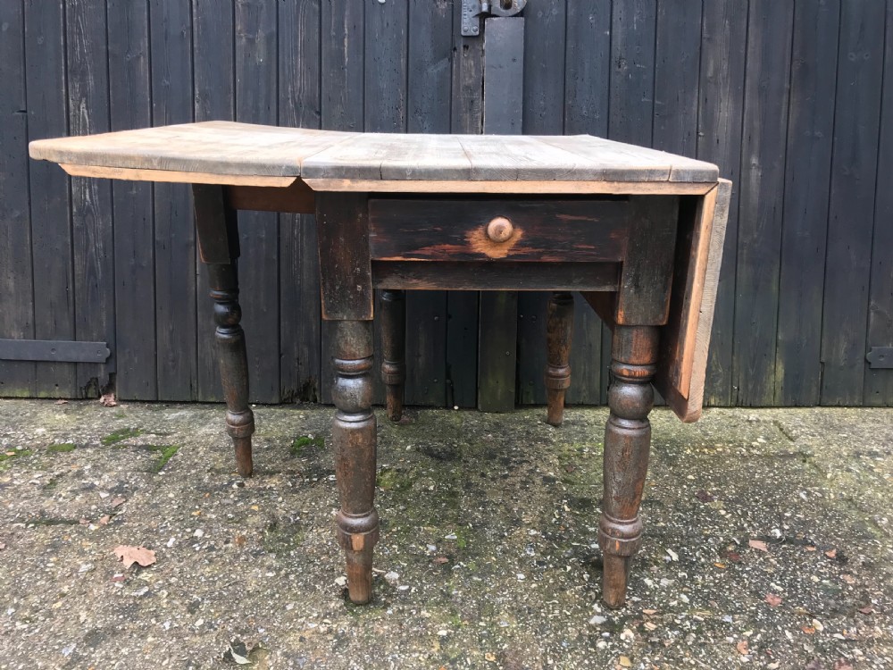 Antique Pine Table View IV