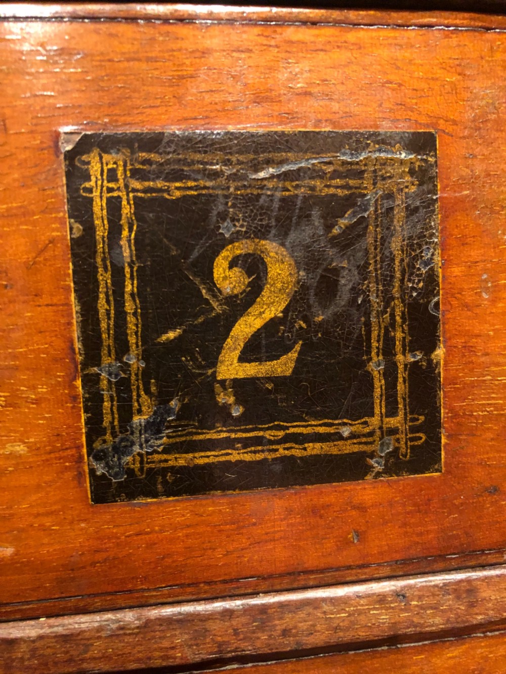 Antique Haberdashery Bank of Drawers  View IX