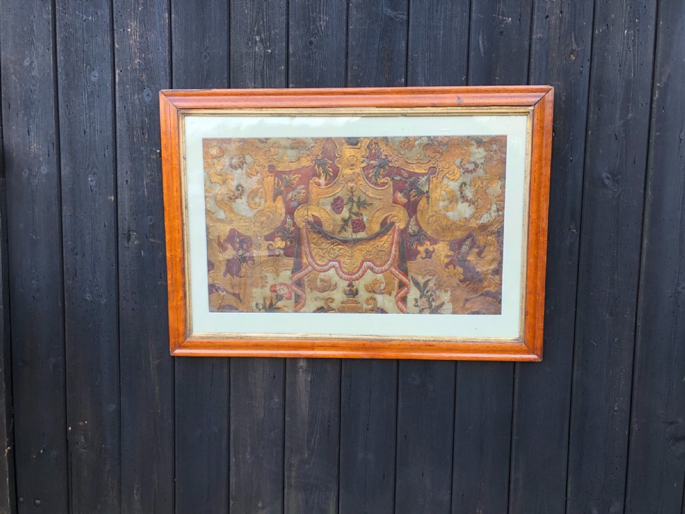 18th century Leather Panel View II