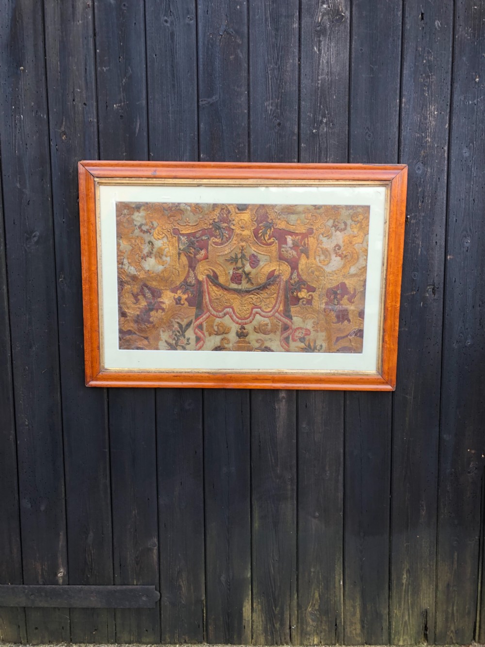 18th century Leather Panel View VII