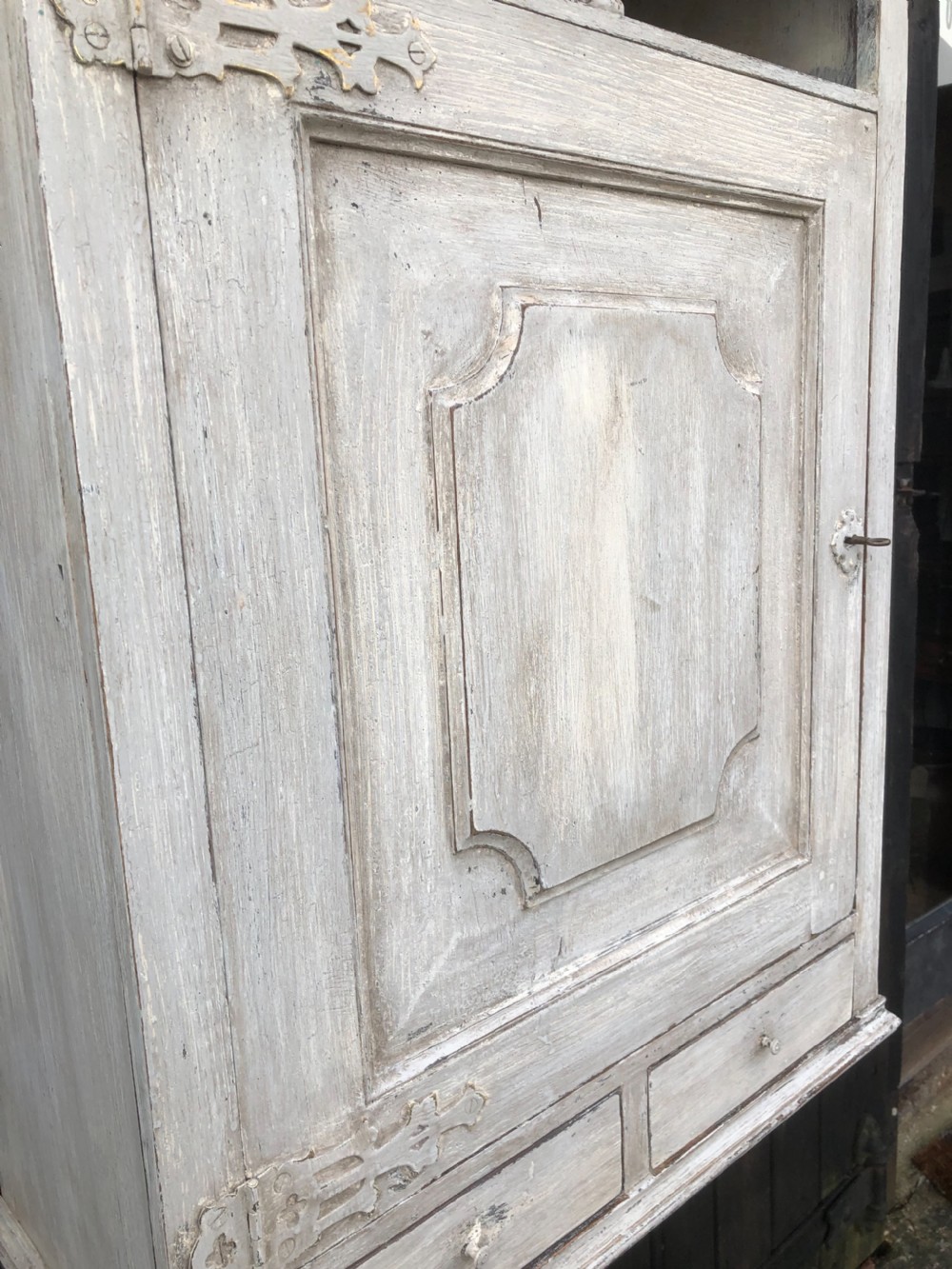 Antique Painted Wall Cupboard  View VIII