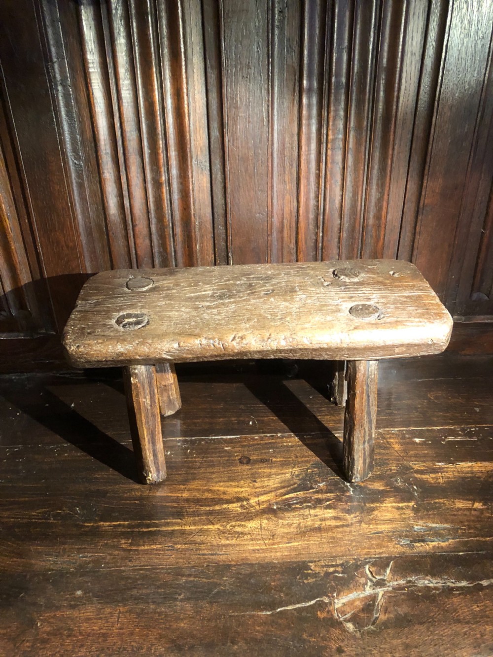 Primitive Slab Top Stool  View IV