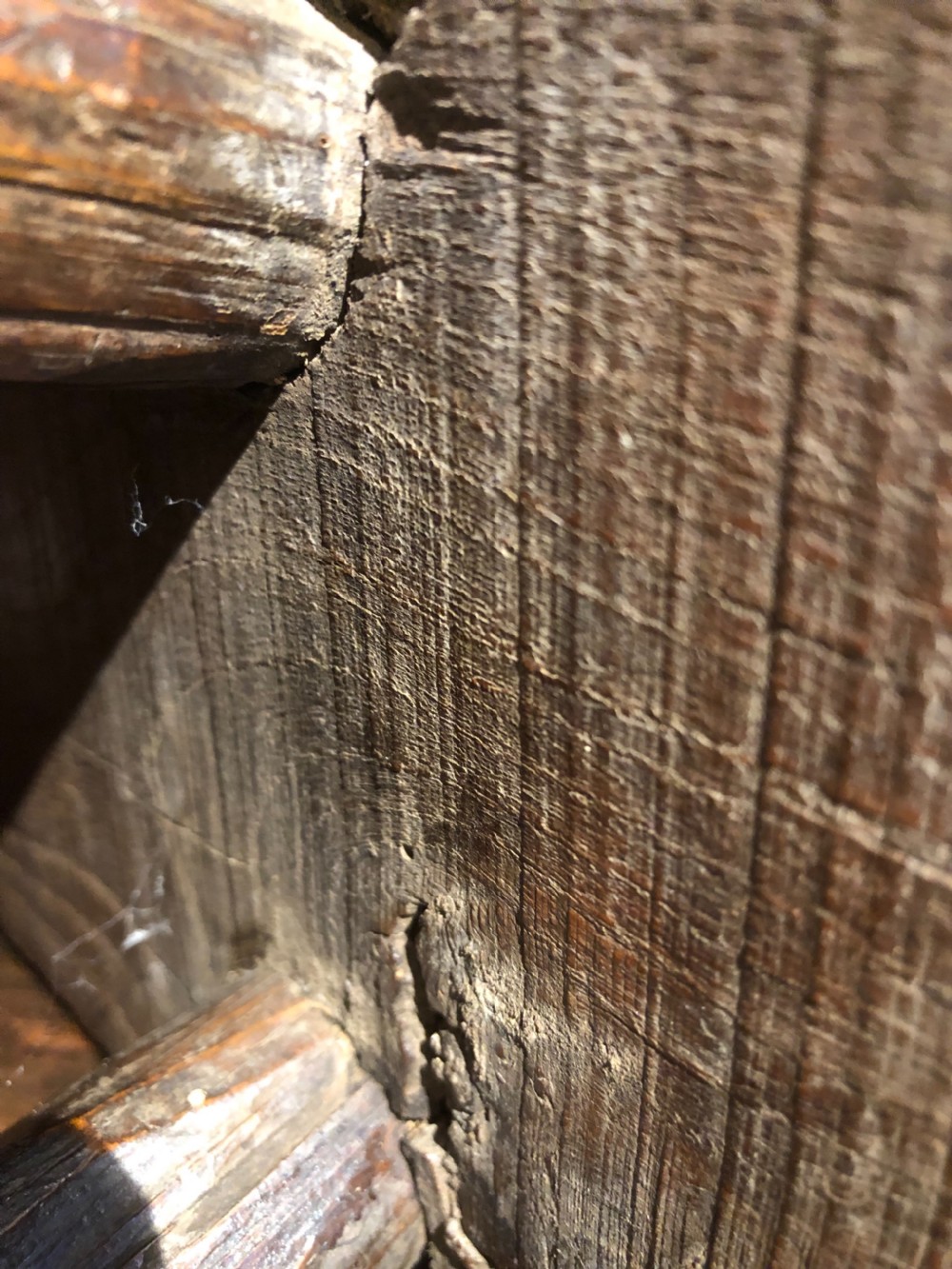 Primitive Slab Top Stool  View VII