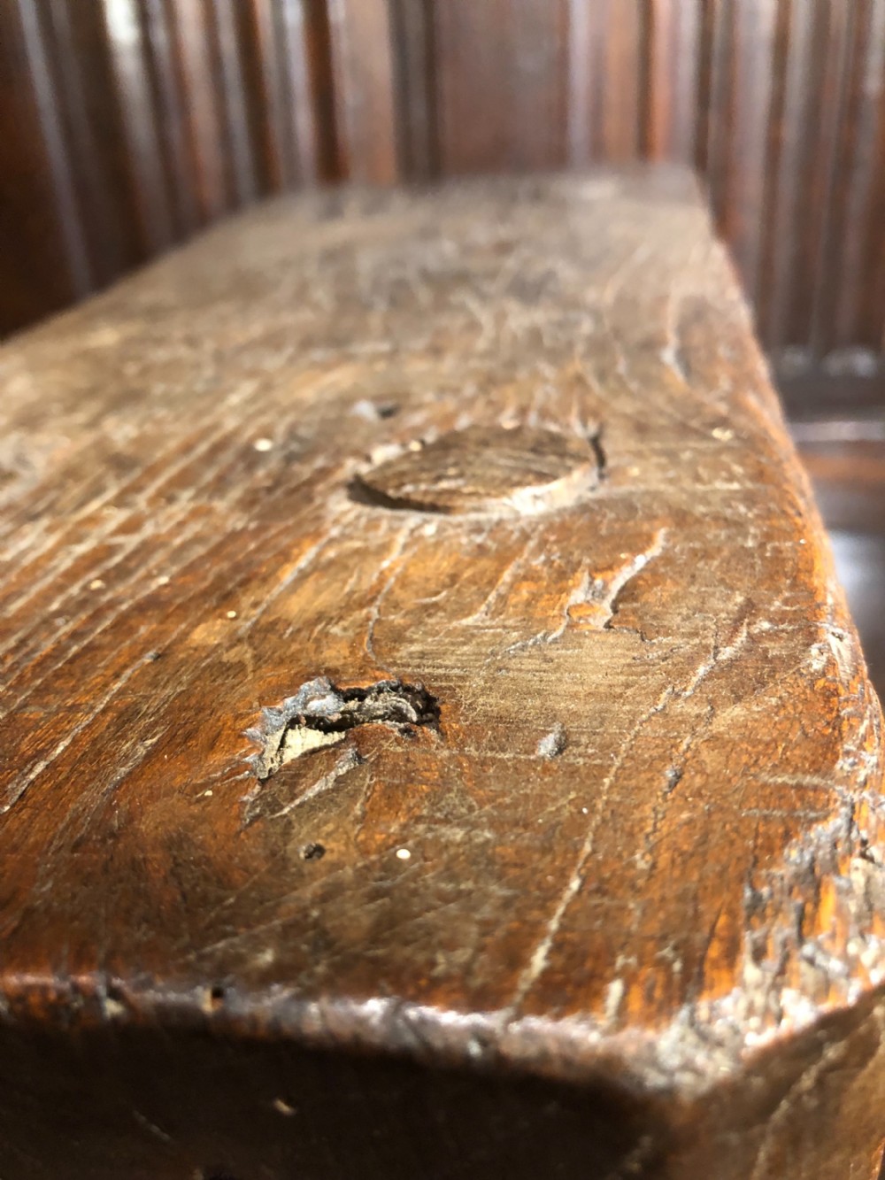 Primitive Slab Top Stool  View VIII