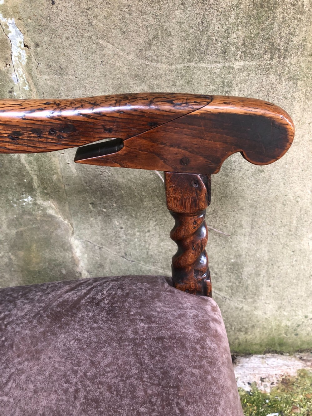 Early Oak Armchair  View VI