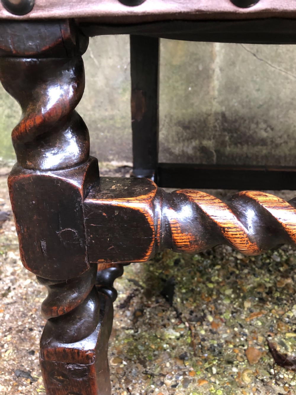 Early Oak Armchair  View XII