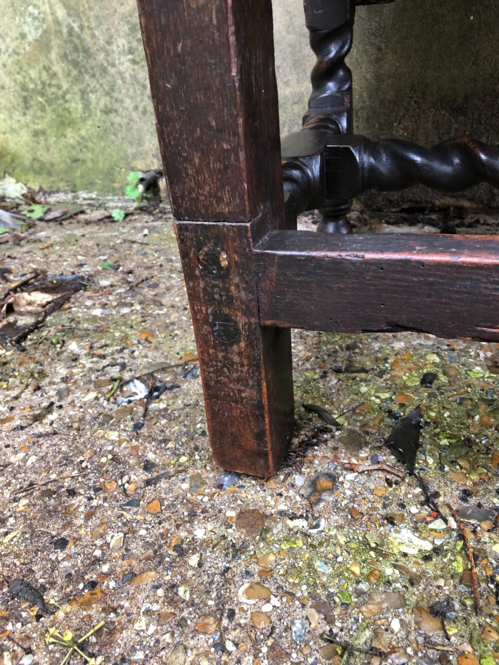 Early Oak Armchair  View XIII