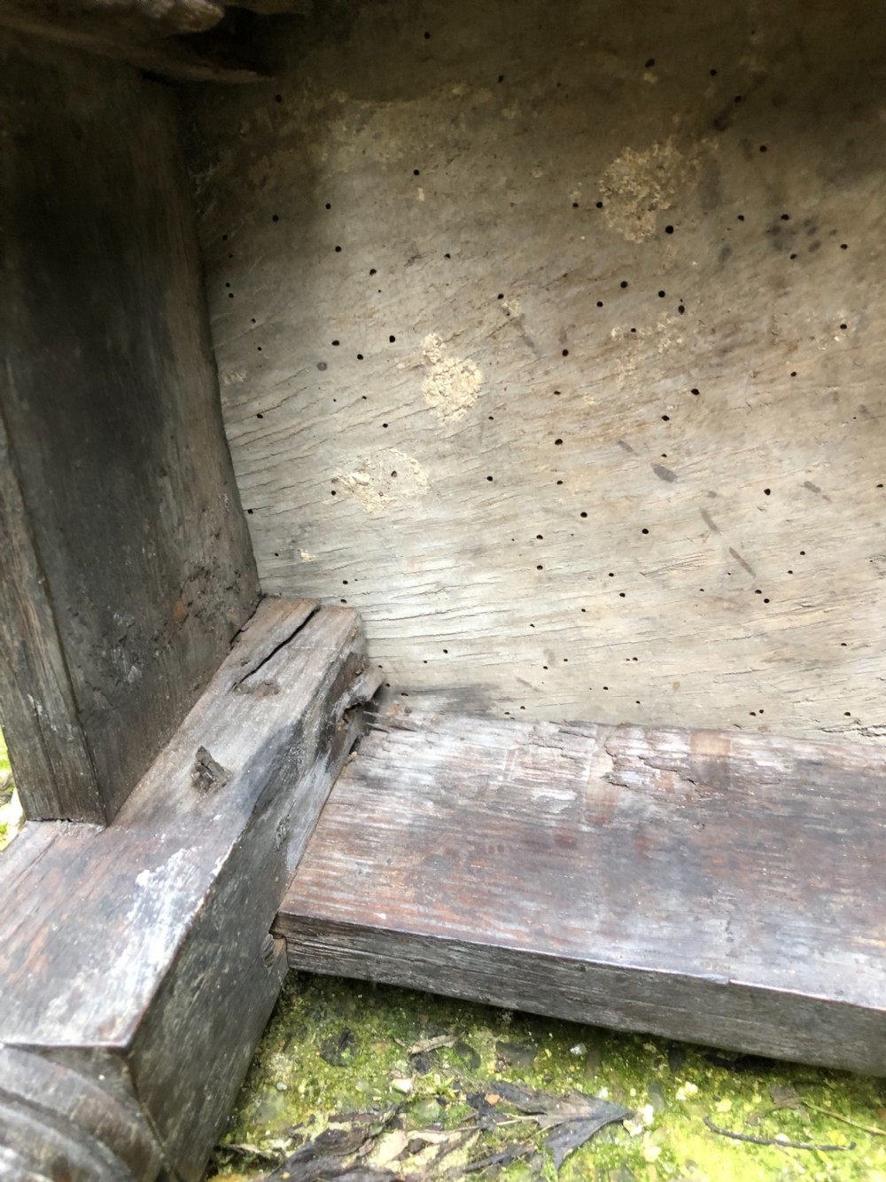Early Oak Joint Stool  View VIII