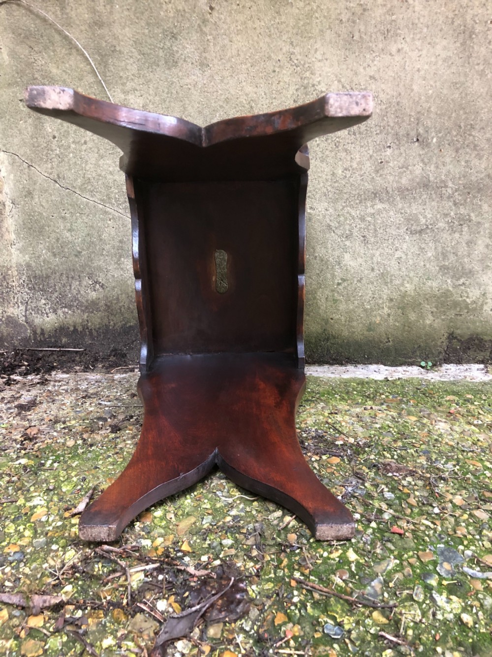 Antique Boarded Stool  View IX