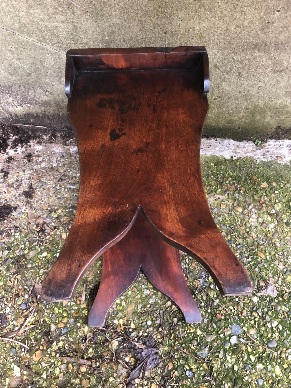 Antique Boarded Stool  View X